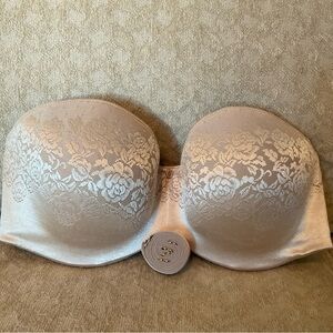 Soma Stunning Support Multi Way Lace Strapless Bra in Cream 38DDD